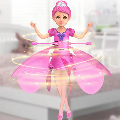 Fairy Styling Dazzling Light Flying Doll