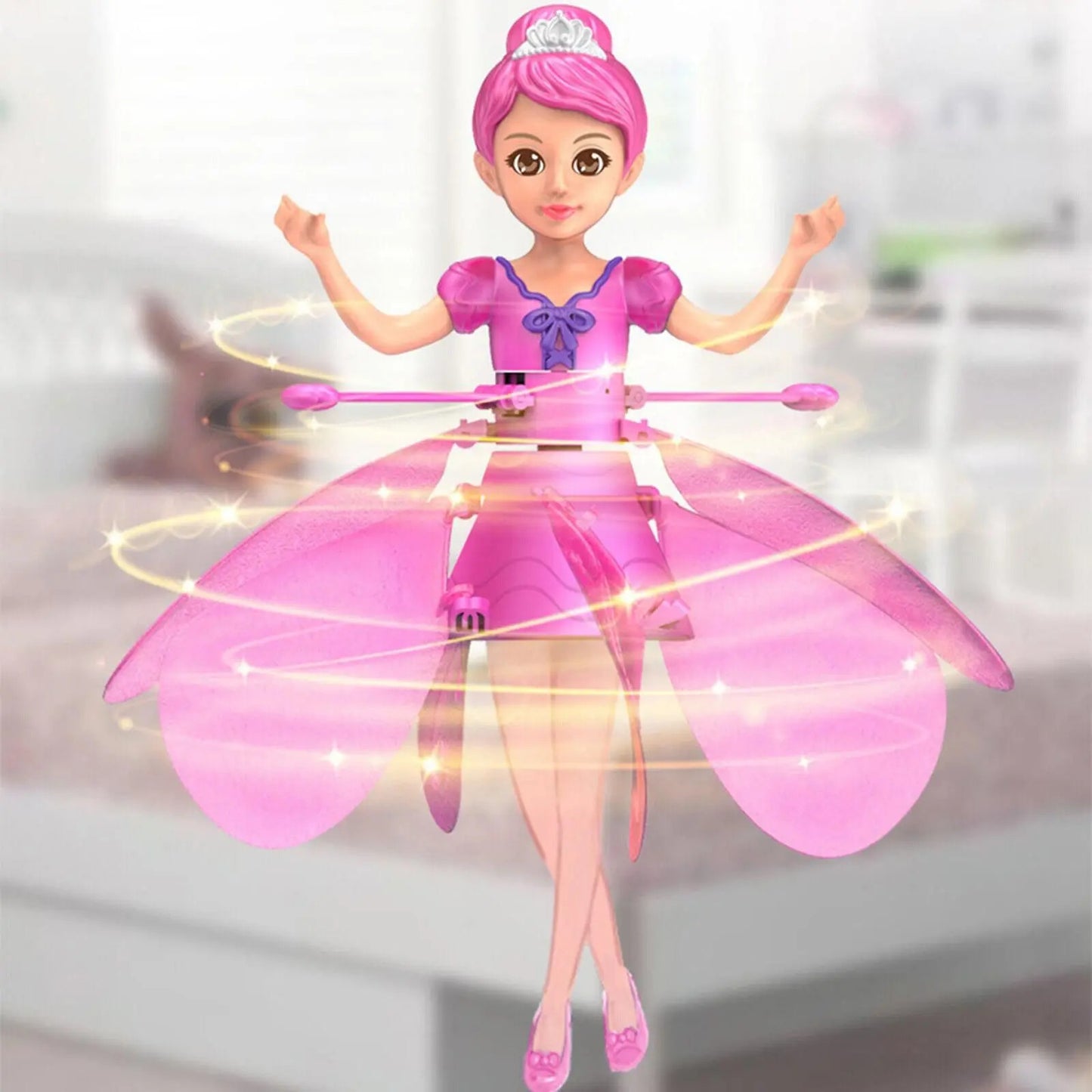 Fairy Styling Dazzling Light Flying Doll